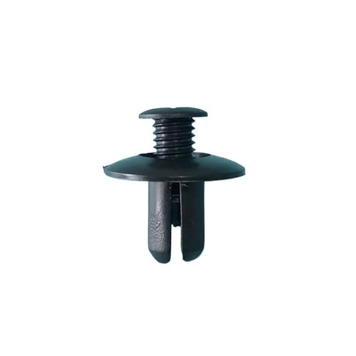GMVGKLCPCF 50/100 Stück 8 mm Auto-Clips, universell einsetzbar, Kunststoff-Spreiznieten, Auto-Dekoration, Ordner, Tür, Push-Typ, Zierplatten-Clips(50 pieces) von GMVGKLCPCF