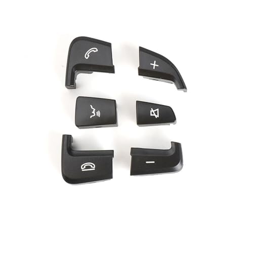 GMVGKLCPCF Auto-Multifunktions-Lenkrad-Steuerschalterknopf Passend for Mercedes Fit for Benz C GLC Klasse W205 W253 C200 C300 0999050200 0999050300(Black Right) von GMVGKLCPCF