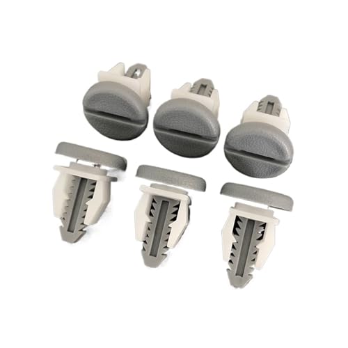 GMVGKLCPCF Autotürschild-Halterungen mit fester Clip-Abdeckung, Auto-Kunststoffnieten, Befestigungselement, passend for BMW, for Volvo, for Mercedes Benz, Auto-Styling-Zubehör, 10/20(10pcs) von GMVGKLCPCF