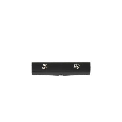 GMVGKLCPCF Klimaanlage Heizung Klima Lüfter Lautstärkeregler Ac Knopfkappe Abdeckung Ersatz Passend for BMW 5 6 7 Serie F10 F11 F01 F02 F06 F15(A3 Tape OFF) von GMVGKLCPCF