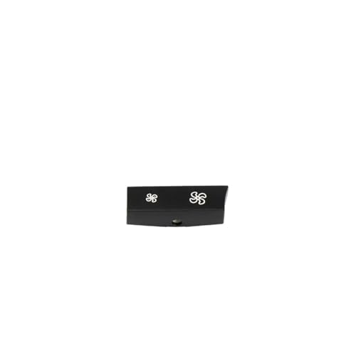 GMVGKLCPCF Klimaanlage Heizung Klima Lüfter Lautstärkeregler Ac Knopfkappe Abdeckung Ersatz Passend for BMW 5 6 7 Serie F10 F11 F01 F02 F06 F15(B5 Without OFF) von GMVGKLCPCF