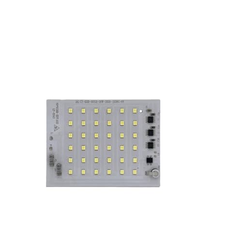 GMVGKLCPCF LED-Chip-Matrix SMD2835 High Lumen 220V COB LED 10W 20W 30W 50W geeignet für Beleuchtungszubehör Strahler LED Projektor Lampe DIY (30W AC220V, Warm White 3000K) von GMVGKLCPCF