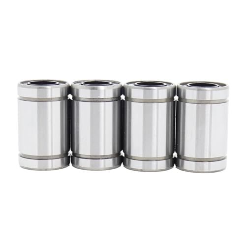 GMVGKLCPCF LM UU Linearlager (4 Stück) LM4UU LM6UU LM8UU LM10UU LM12UU LM13UU LM16UU LM20UU LM25UU Standard-Linearlager(LM4UU) von GMVGKLCPCF