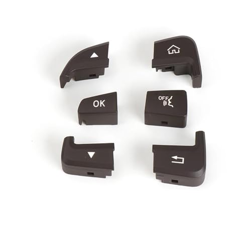 GMVGKLCPCF Passend for Mercedes W205 W253. Auto-Lenkradschalter-Steuertasten. for Benz C GLC-Klasse C200 C220 C260 GLC250 GLC300 2015–2021(Left Brown) von GMVGKLCPCF