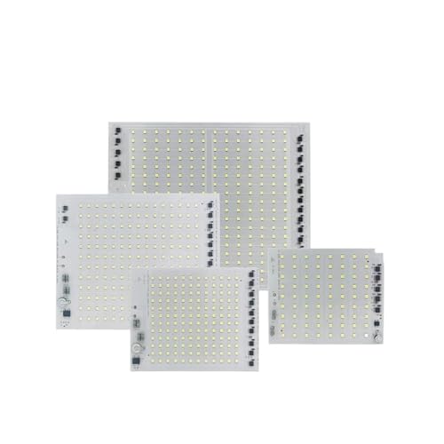 GMVGKLCPCF SMD2835 LED-Chip-Matrix mit hohem Lumen 220 V COB LED 30 W 50 W 150 W 200 W geeignet für Beleuchtungszubehör Strahler LED Projektor Lampe DIY (20 W AC220 V, Warmweiß 3000 K) von GMVGKLCPCF