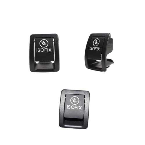 GMVGKLCPCF Sicherheitsanker for Kindersitze hinten, passend for ISOFIX-Abdeckung, Rückhaltesystem, for Mercedes W206, for Benz C-Klasse C200 C260 2021–2023 von GMVGKLCPCF