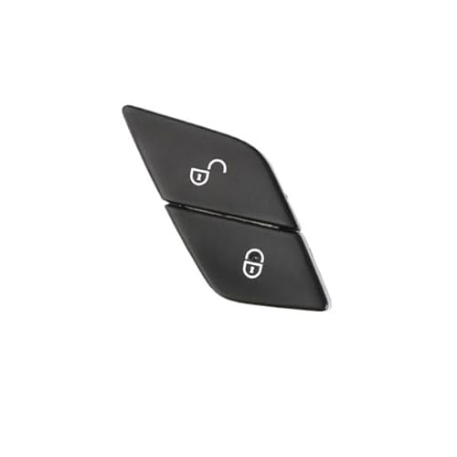 GMVGKLCPCF Zentralverriegelung Entriegelungsschalter Knopfkappe Abdeckung Passend for Mercedes for Benz C-Klasse W205 for for GLC-Klasse W253 2059055251(RHD Black) von GMVGKLCPCF
