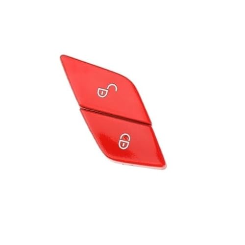 GMVGKLCPCF Zentralverriegelung Entriegelungsschalter Knopfkappe Abdeckung Passend for Mercedes for Benz C-Klasse W205 for for GLC-Klasse W253 2059055251(RHD Red) von GMVGKLCPCF