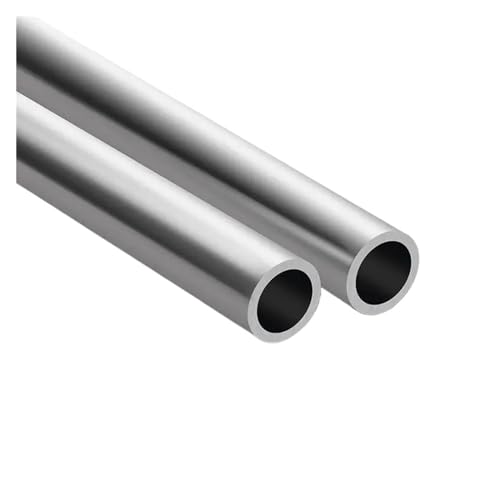 1 Stück 6063 Aluminiumrohr, Länge 500 mm/200 mm, Außendurchmesser 5 ~ 20 mm, Innendurchmesser 3 ~ 18 mm, Dicke 1 mm, gerade, runde Aluminium-Legierung, Rohr für Heimwerker (500 mm, Außendurchmesser 6 von GMVZGQW