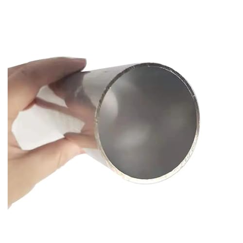 Aluminium-Rundrohr, 6061, Außendurchmesser, 45 mm Innendurchmesser, 20–42 mm Wand, 1,5–12,5 mm, hartes, gerades Aluminiumrohr, dünn, dicke Wand für Heimwerker (500 mm, OD45 ID41) von GMVZGQW