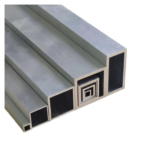 Aluminiumlegierung Quadratrohr 6-50 mm Breit 300 mm 500 mm Länge Quadratrohr DIY Dekoration Aluminium Hohlrohr DIY (300 mm, 40 x 30 x 2 mm) von GMVZGQW