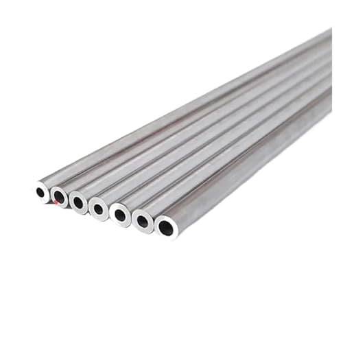 Aluminiumrohr, 2,5 mm dick, 7–60 mm Außendurchmesser, gerade, 300 mm, 500 mm lang, rund, 6063 Aluminiumlegierungsrohr für Heimwerker (300 mm, Außendurchmesser 38 x ID 33 mm) von GMVZGQW