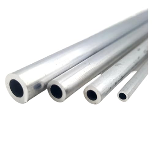 Aluminiumrohr, 3 mm dick, 10–60 mm Außendurchmesser, gerade, rund, 300 mm, 500 mm lang, 6063 Aluminiumlegierungsrohr für Heimwerker (300 mm, Außendurchmesser 28 x ID 22 mm) von GMVZGQW