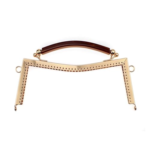 Frame Kiss Verschlussschloss, 20,5 cm, konkav, glatt, Metallverschluss, Nähen, DIY, handgefertigt, Clutch-Rahmen für Taschen mit Silikongriffen, Geldbörsenzubehör für die Herstellung von Geldbörsen Frame Kiss Verschlussschloss, 20,5 cm, konkav, glatt, Metallverschluss, Nähen, DIY, handgefertigt, Clutch-Rahmen für Taschen mit Silikongriffen, Geldbörsenzubehör für die Herstellung von Geldbörsen von GMVZGQW