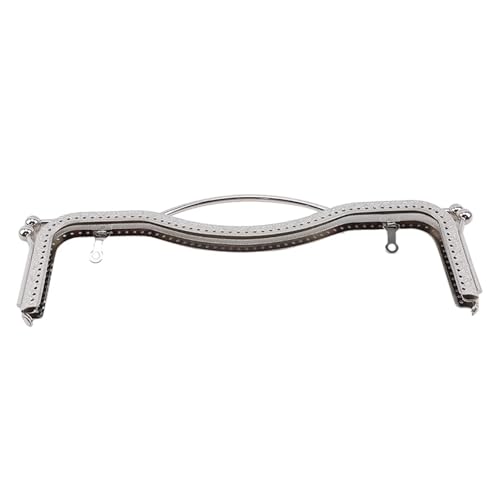 Handtaschen-Verschlussrahmen, Lippen-Form, großer Kussverschluss, Münzprägung, Basteln, Handsteppung, Handtaschen-Zubehör, Silber Handtaschen-Verschlussrahmen, Lippen-Form, großer Kussverschluss, Münzprägung, Basteln, Handsteppung, Handtaschen-Zubehör, Silber von GMVZGQW