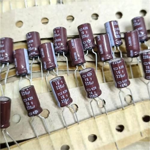 10 Stücke/100 Stücke 16V220uF 6,3 X11MM Hochfrequenz-Aluminium-Elektrolytkondensatoren(10Pcs) von GNAFIWEW