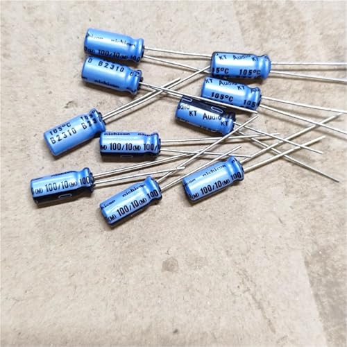 10Pcs/100Pcs 10V 100UF 5X11mm Audiophile Audio Aluminium-elektrolytkondensatoren(100Pcs) von GNAFIWEW
