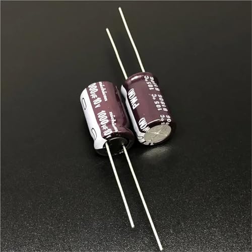 10Pcs/100Pcs 10x16mm Niedrige Impedanz Lange Lebensdauer 10V 1000uF Aluminium-elektrolytkondensator(100Pcs) von GNAFIWEW