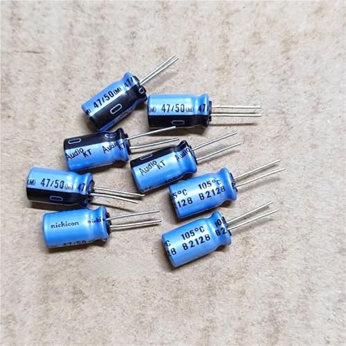 10Pcs/100Pcs 50V47UF 6X11mm Audiophile Audio Aluminium-elektrolytkondensatoren(100Pcs) von GNAFIWEW