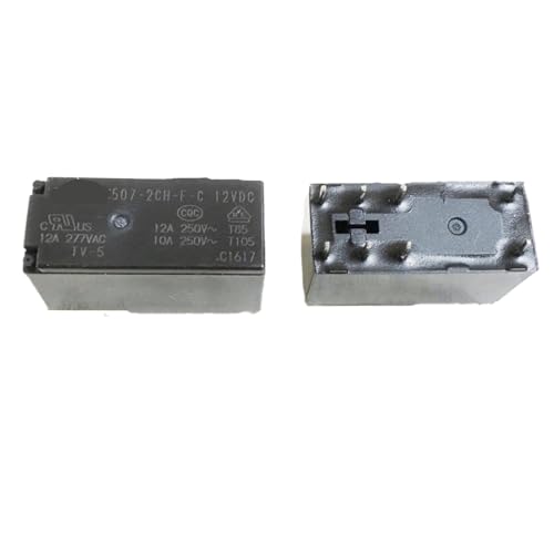 10Pcs Relais 507-2CH-FC-12VDC 507-2CH-FC-24VDC 507-2CH-FC 12VDC 507 2CH FC 12V 24V 12A 8PIN(507N-2CH-F-C 12VDC) von GNAFIWEW
