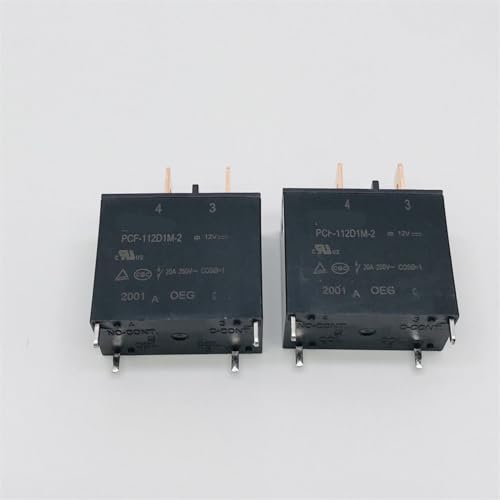 10Pcs Relais PCF-112D1M-2 12VDC PCF-112D1M PCF-124D1M-2 112D1M-2 20A 4PIN 250VAC 1 Gruppe Schließer(24V) von GNAFIWEW