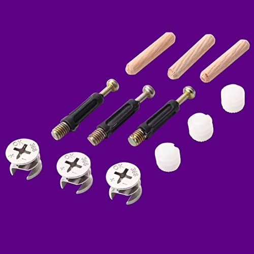 10Sets Drei In Einem Schraube Möbel Stecker Bett Schrank Schreibtisch Fixer Exzentrische Rad Mutter von GNAFIWEW