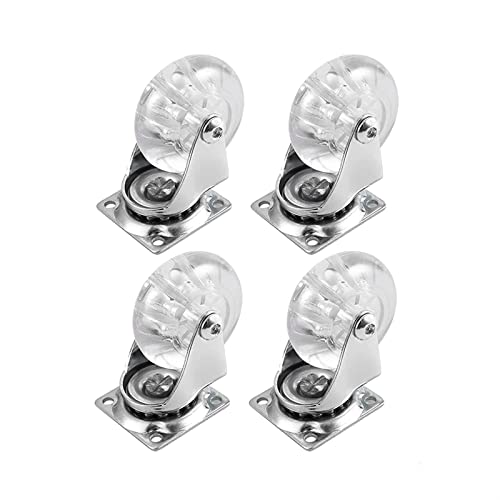 2 Zoll Schwenkplatte Rollen Heavy Duty Caster Räder for klare Polyurethan Rollen mit 2 Stück 2 Zoll Schwenkplatte Rollen Heavy Duty Caster Räder for klare Polyurethan Rollen mit 2 Stück von GNAFIWEW