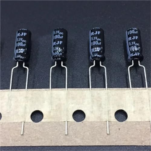 20Pcs/100Pcs 5x1 1mm 6,3 V 100uF Super Niedrigen Impedanz Hohe Zuverlässigkeit Kondensator for Audio(20Pcs) von GNAFIWEW