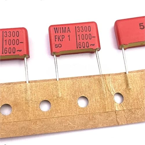 5 STÜCK/50 STÜCK Folienkondensator 1000 V 332 J 3300 PF FKP1 Rastermaß = 15 mm(5PCS) von GNAFIWEW