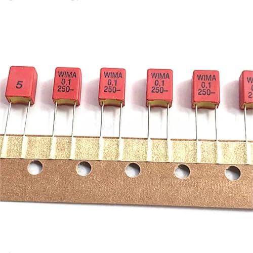5 STÜCKE/50 STÜCKE 104 250 V 0,1 UF 250 V 100 nF 104 J 5% MKP2 Pitch = 5 mm Folienkondensator(5PCS) von GNAFIWEW