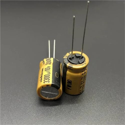 5 Stücke/20 Stücke 3300uF 10V 12,5 x 20mm 10V3300uF Audio-Elektrolytkondensator(20Pcs) von GNAFIWEW