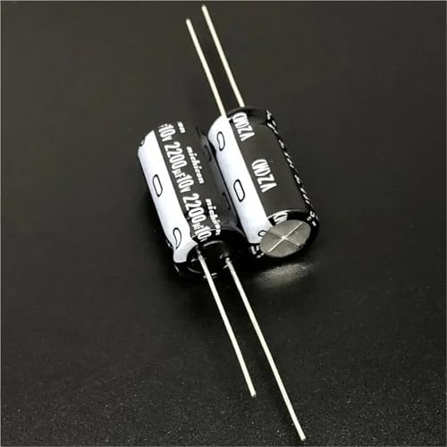 5 Stücke/50 Stücke 10x20mm 10V2200uF Breiter Temperaturbereich Aluminium-Elektrolytkondensator(5Pcs) von GNAFIWEW
