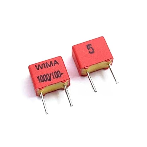 5 stücke/50 stücke Film Kondensator 100V 102J 1000PF 1NF 5% FKP2 Pitch = 5mm Kondensator(5pcs) von GNAFIWEW