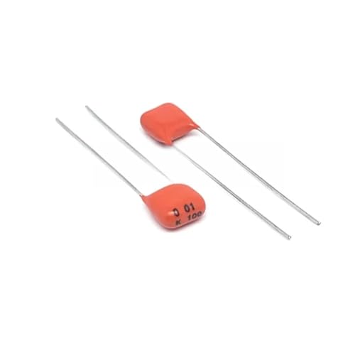 50 Stück CBB-Kondensator 100 V 103 0,01 UF 10NF 0,01 J/K100, Abstand 5 mm(50Pcs J K Mix) von GNAFIWEW