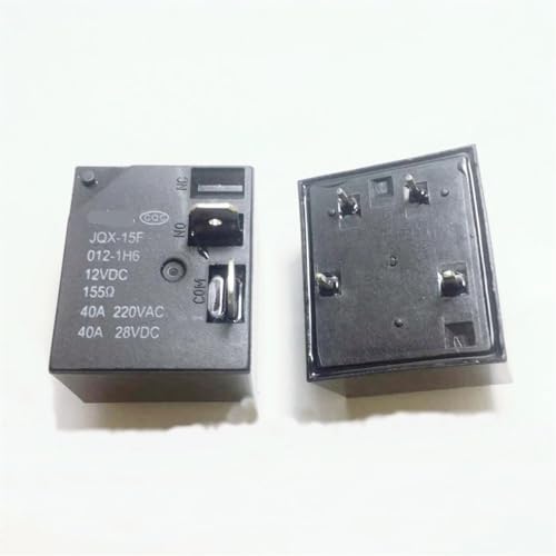 5Pcs Relais JQX-15F 012-1H6 12VDC JQX-15F-012-1H6 30A/40A JQX 15F 012 1H6 12V 4PIN(JQX-15F 012-1H6 30A) von GNAFIWEW