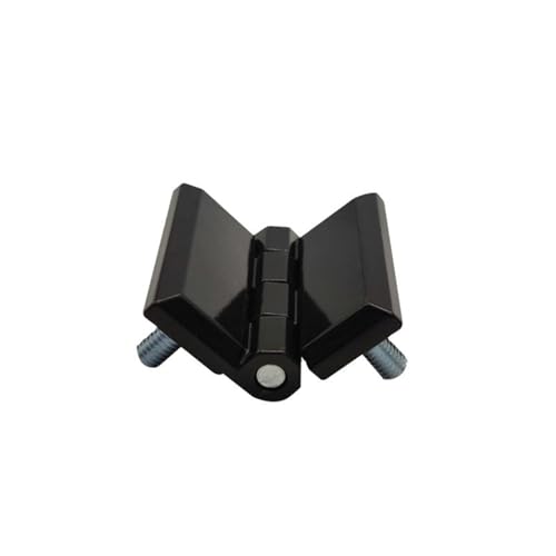 CL236 180 Grad Hochleistungs-Industrietürscharniere HL051-2 Industrie-Verdeckte Scharniere 1 Stück(Black,40 * 40) von GNAFIWEW