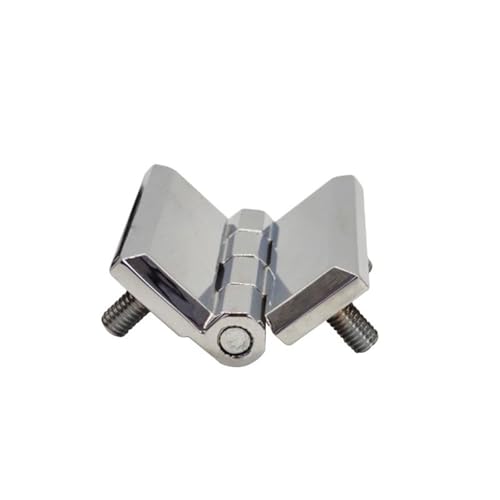 CL236 180 Grad Hochleistungs-Industrietürscharniere HL051-2 Industrie-Verdeckte Scharniere 1 Stück(Silvery,50 * 50) von GNAFIWEW