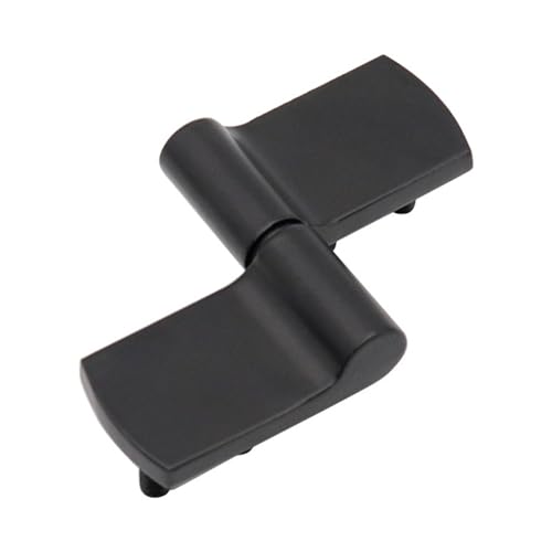 HFK86 360-Grad-Drehmomentscharniere, Reibungspositionierungsscharnier, Taschen, Industrie-Zinklegierung, mattschwarz, 1 Stück(Torque:2.6) von GNAFIWEW