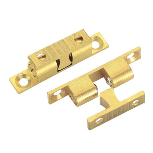 Kugelschnappverschluss, Schranktürriegel, Kunststoff, Spannriegel for Schrank, Küche, Zuhause, Wohnung, Wohnzimmer, 1 Stück(60mm) von GNAFIWEW