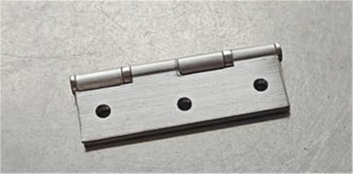 Modernes Design Edelstahl 3X3/3,5X3,5 Zoll Industrieschrank Türscharnier Kugellager Butt 1Pcs(50 * 39 * 1.5) von GNAFIWEW
