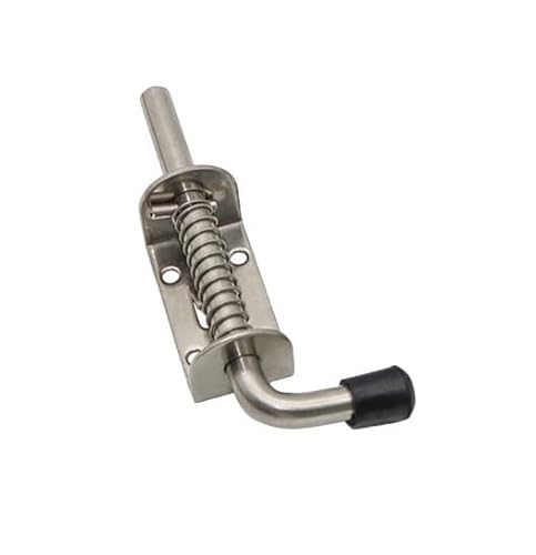 Scharnier Edelstahl Eisen Barrel Federbelasteter Bolzen Hochleistungsbolzen Belastete Stange 1 Stücke(Stainless steel,153mm) von GNAFIWEW