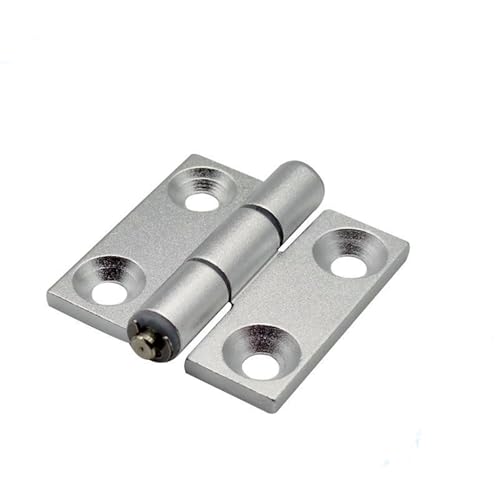 Scheunentorscharnierprofil aus Aluminiumlegierung, mechanisches Metallscharnier, robuste Türscharniere aus Aluminium, 1 Stück von GNAFIWEW