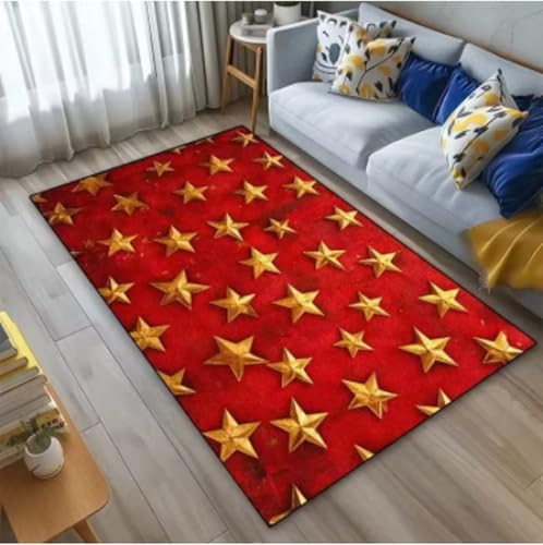 GNALEIEOG Teppich Stern Geometrischer Teppich Teppiche Für Wohnzimmer Teppich Esszimmer Teppiche Für Schlafzimmer Dekoration Geschenk 140x200cm GNALEIEOG Teppich Stern Geometrischer Teppich Teppiche Für Wohnzimmer Teppich Esszimmer Teppiche Für Schlafzimmer Dekoration Geschenk 140x200cm von GNALEIEOG