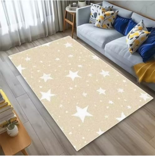 GNALEIEOG Teppich Stern Geometrischer Teppich Teppiche Für Wohnzimmer Teppich Esszimmer Teppiche Für Schlafzimmer Dekoration Geschenk 140x200cm GNALEIEOG Teppich Stern Geometrischer Teppich Teppiche Für Wohnzimmer Teppich Esszimmer Teppiche Für Schlafzimmer Dekoration Geschenk 140x200cm von GNALEIEOG