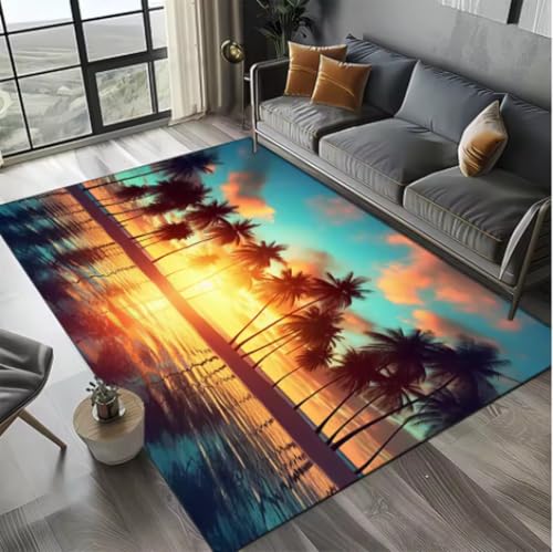 GNALEIEOG Teppich mit Meereswasser, Strand, Riff, Naturlandschaft, Heim-Sofa-Dekor, rutschfeste Bodenmatte, 60 x 90 cm GNALEIEOG Teppich mit Meereswasser, Strand, Riff, Naturlandschaft, Heim-Sofa-Dekor, rutschfeste Bodenmatte, 60 x 90 cm von GNALEIEOG