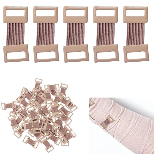 Bandagen Elastische Clips,Verbandschnalle Elastische,Compression Clip für Bandagen,Elastische Bandage Clips,Verbandklammern,Elastische Clip für Bandagen,Mullbinden Klammern Clips(50pcs) von GNAUMORE