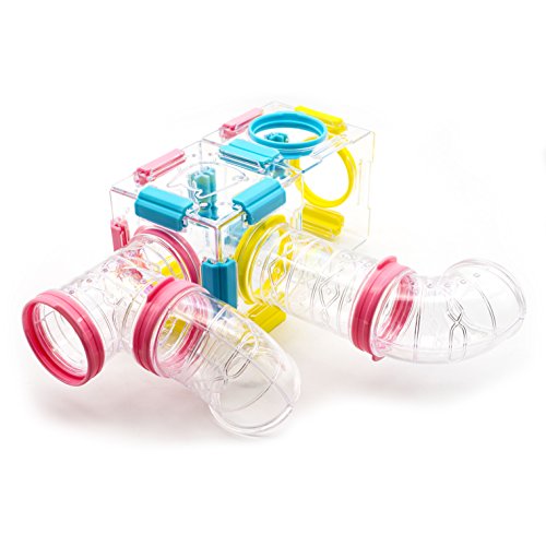 GNB PET 94 Stück DIY Hamstertunnel und Spielplatzmodul, Tube House Plattform Übung für Maus Hamster und andere kleine Tiere GNB PET 94 Stück DIY Hamstertunnel und Spielplatzmodul, Tube House Plattform Übung für Maus Hamster und andere kleine Tiere von GNB PET