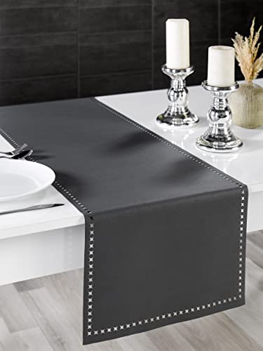 GNC Elegance Rechteck Lasergeschnittener Kunstleder Läufer Leder Tischläufer 40x140cm Tischdekoration Tischdecke für Home Restaurant Esstisch Besteckplatzset GNC Elegance Rechteck Lasergeschnittener Kunstleder Läufer Leder Tischläufer 40x140cm Tischdekoration Tischdecke für Home Restaurant Esstisch Besteckplatzset von GNC ELEGANCE