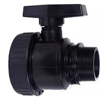 Pvc Rohr 25 Cm Auengewinde Kugelhahn Abflussrohr Union Wasserrohrverbinder Fitting Exclusives Angebot von GNCGARDEN