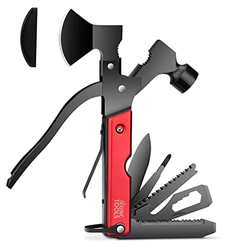 GNCTools 15-in-1 Multifunktionswerkzeug - Faltzange, Messer, Schraubendreher, Flaschenöffner - Edelstahl, Ideal für Wandern, Jagd, Camping von GNCTools